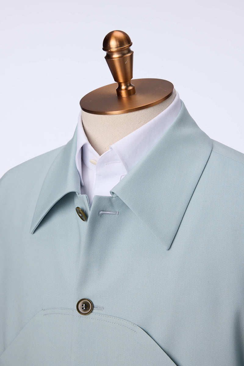 Preston Blue Stretch Wool Jacket