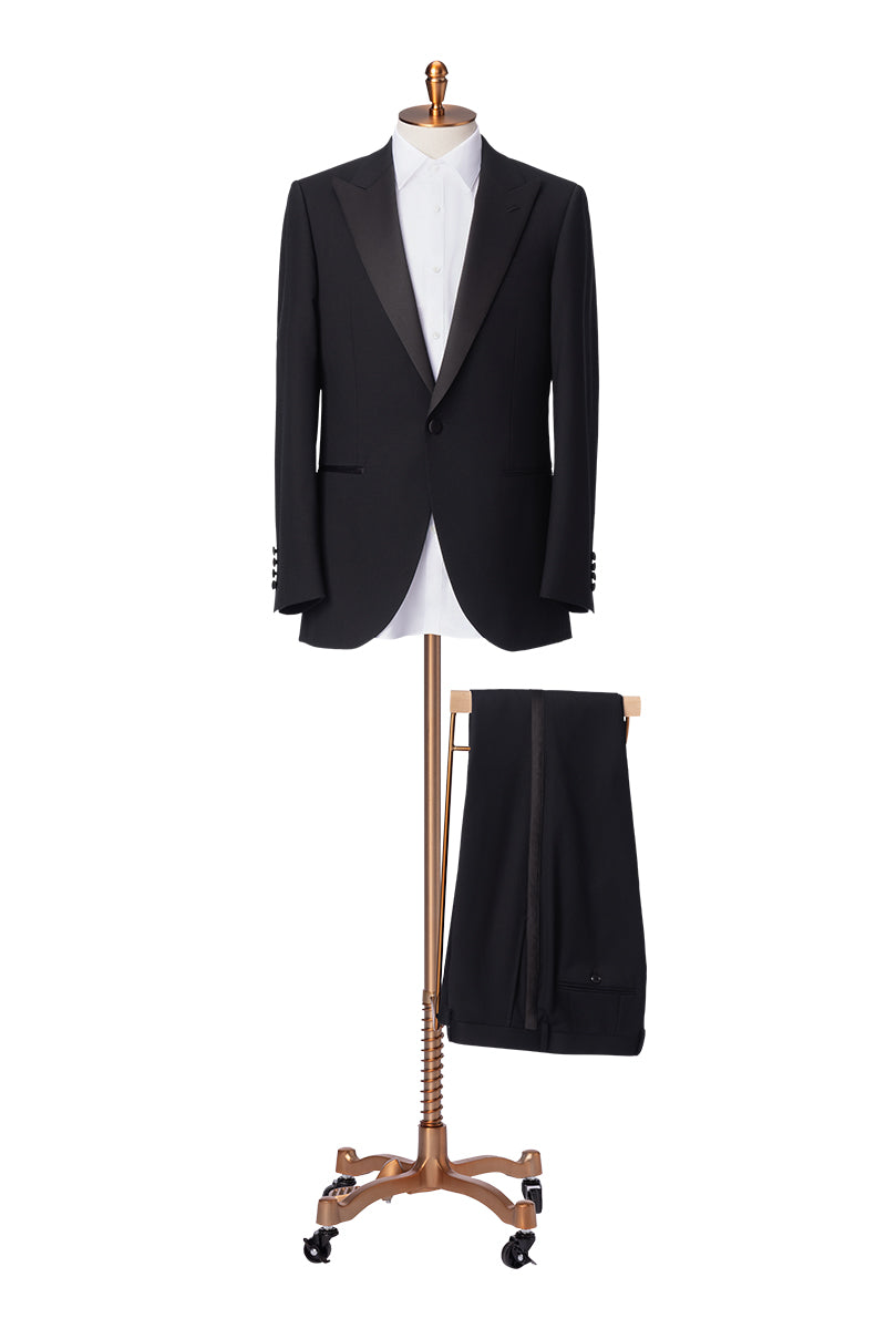 Austin Black Peak Lapel Tuxedo
