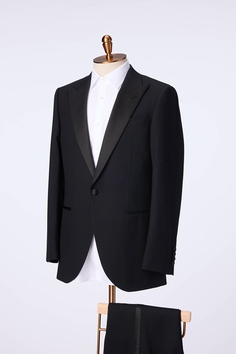 Austin Black Peak Lapel Tuxedo