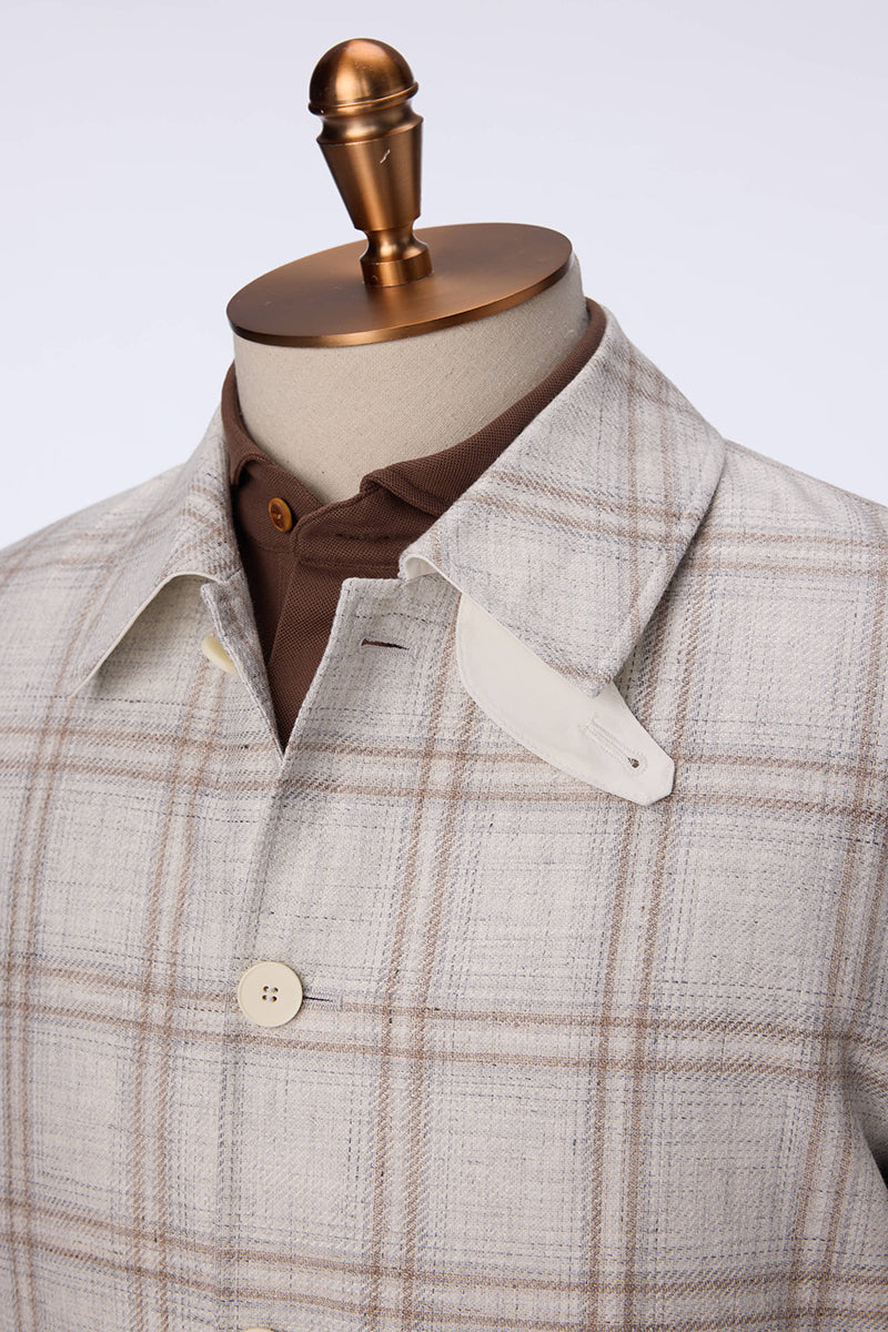 Bennett Check Button Jacket