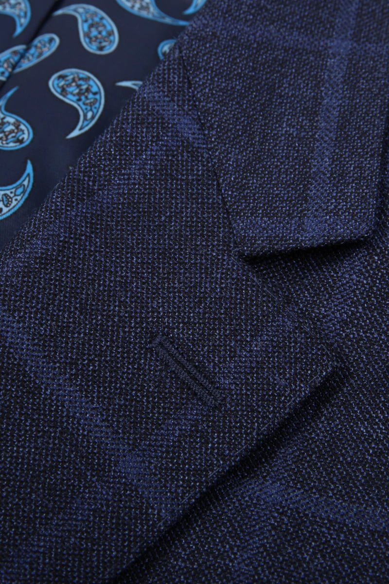 Milano Azure Plaid Sport Jacket