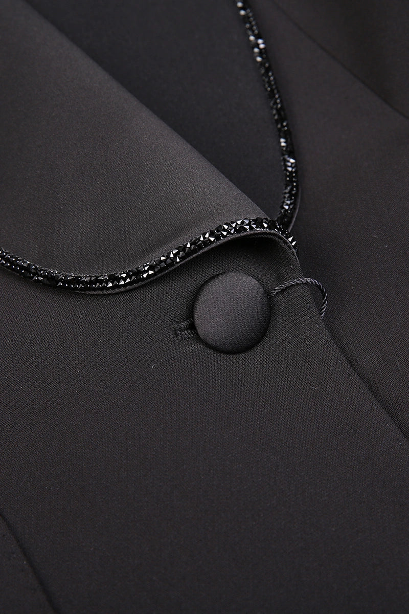 Celestial Swarovski Women's Formal Tuxedo Blazer