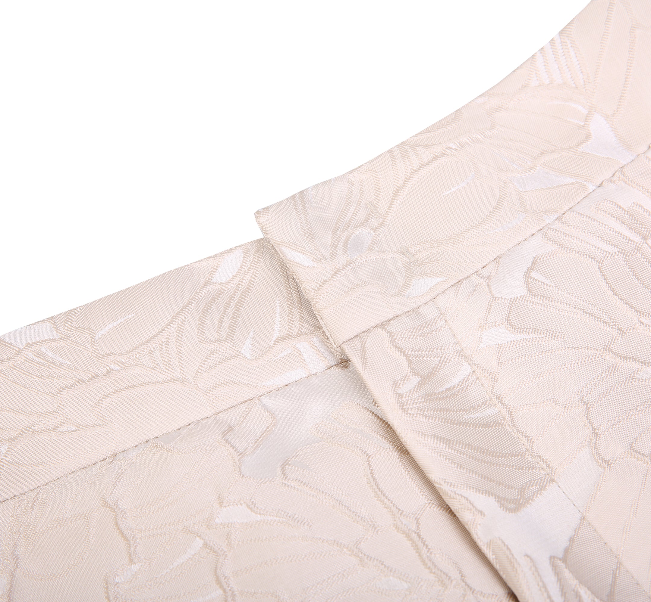 Ivory Flora Jacquard Women's Trousers