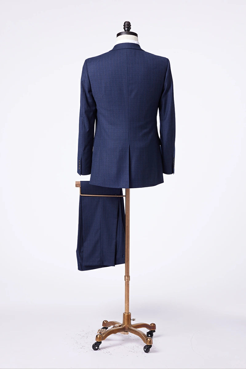 Essential Wool Blend Stripe Suit