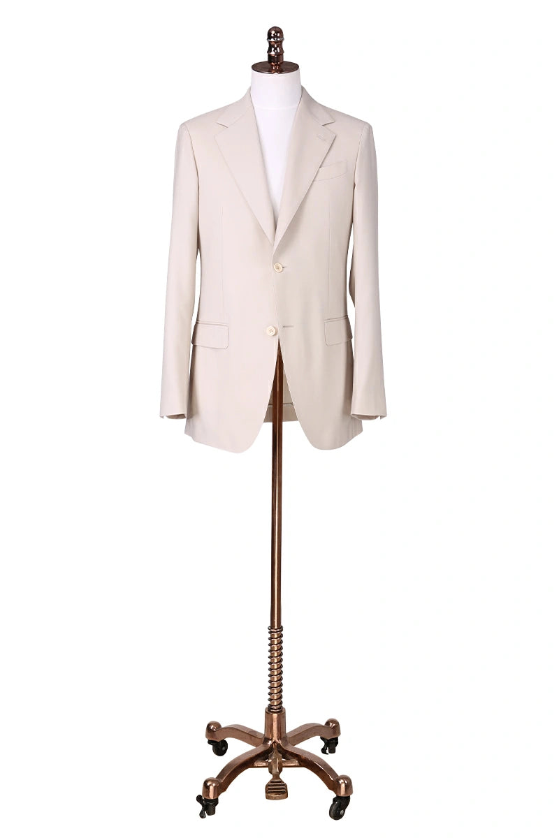 Palermo Sandstone Italian Wool Suit