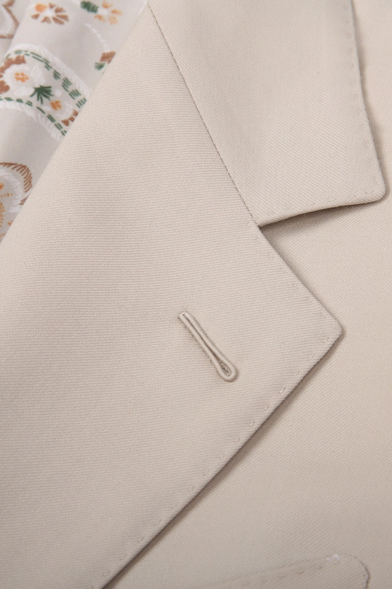 Palermo Sandstone Italian Wool Suit