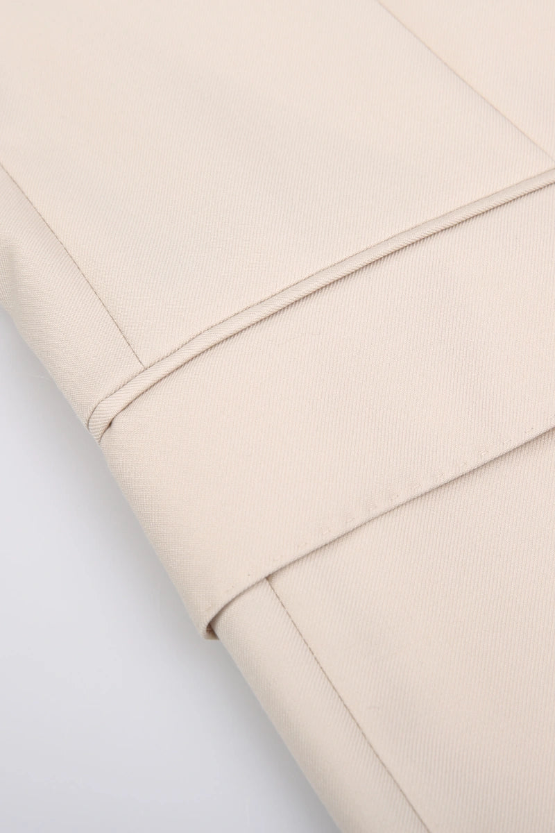 Palermo Sandstone Italian Wool Suit