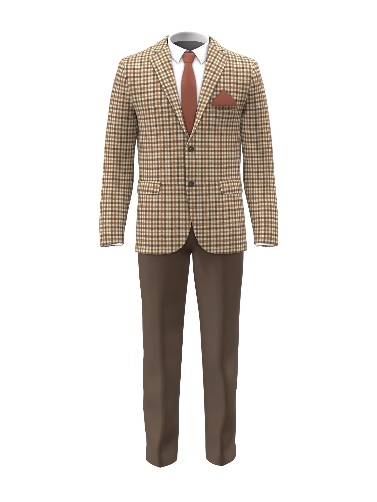 Savoy Check Tweed Blazer