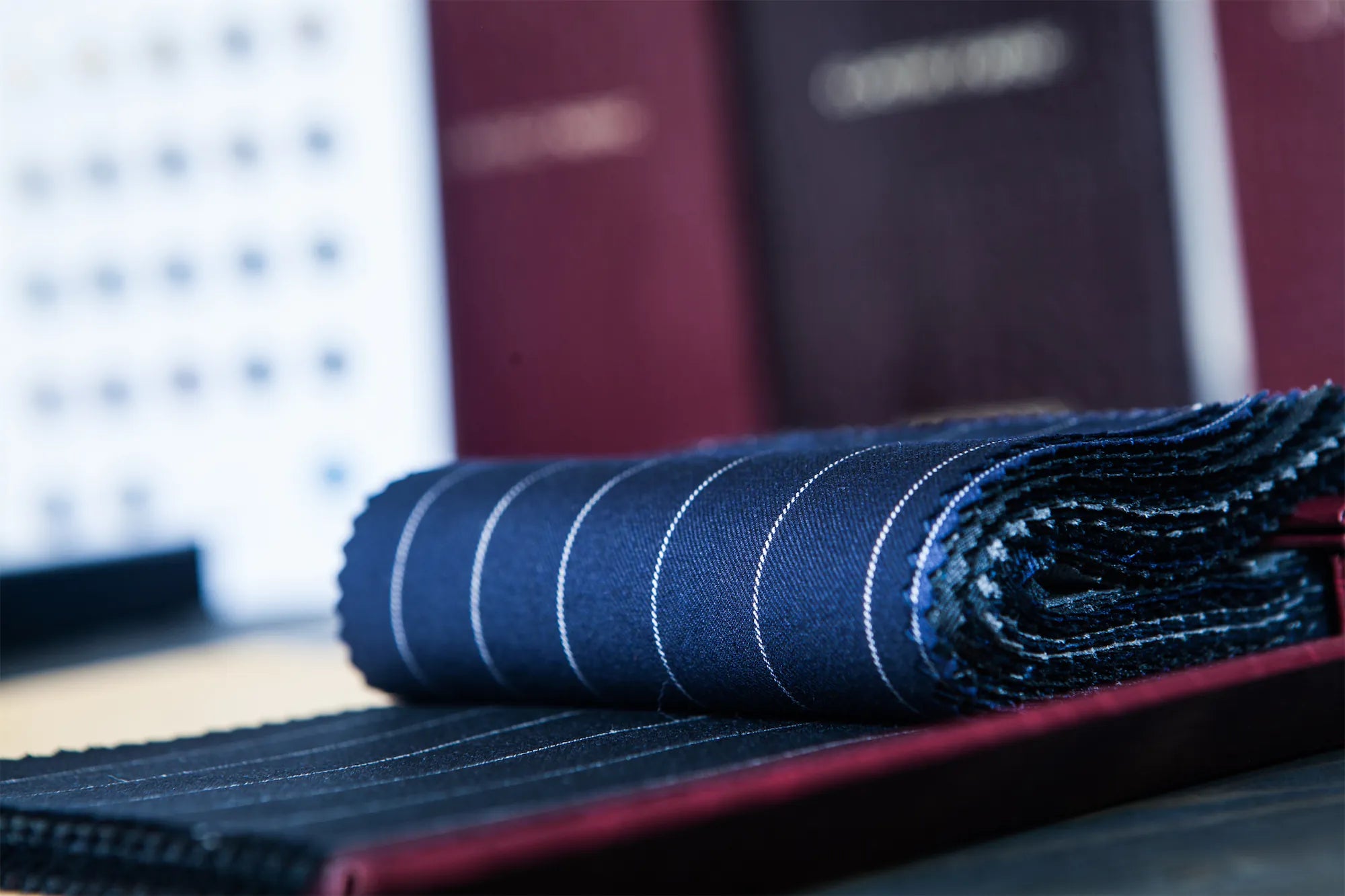 custom suits made from ethical fabrics Jacksonville formal wear Zane Italian wool from Reda and Holland and Sherry sustainable luxury menswear