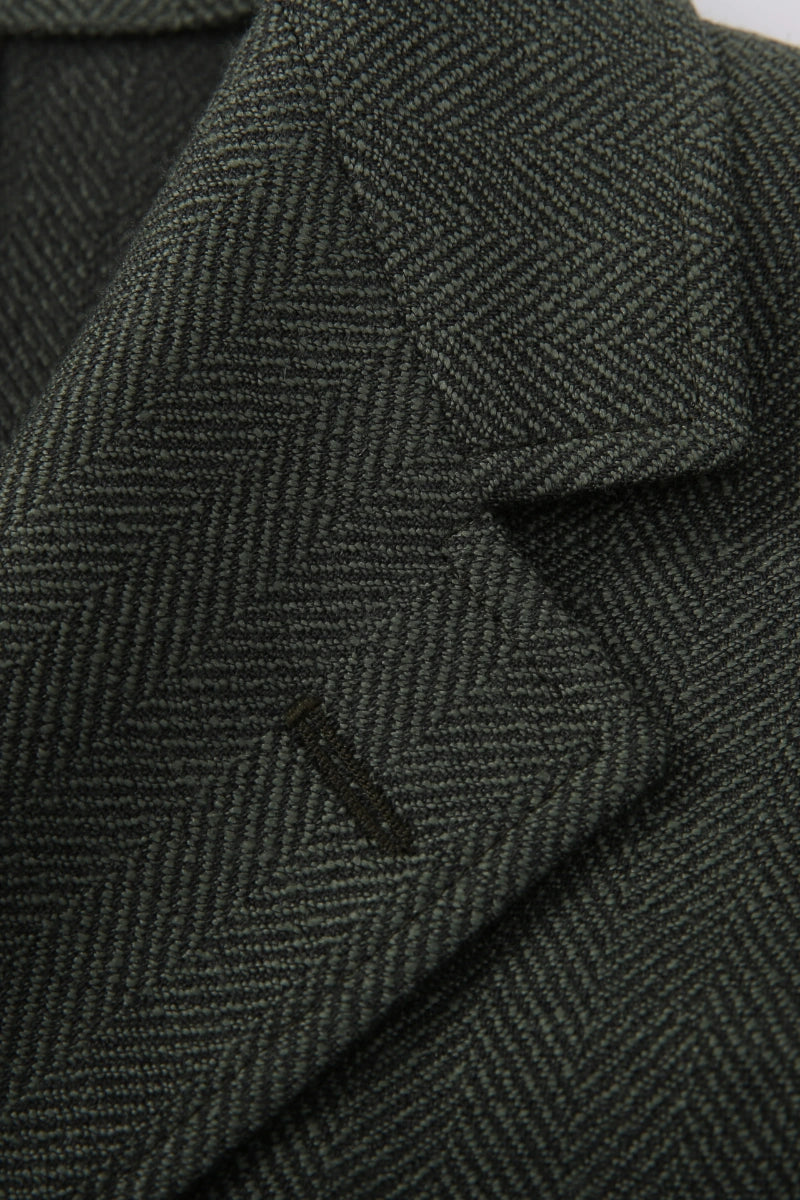 Ashford Herringbone Belted Jacket