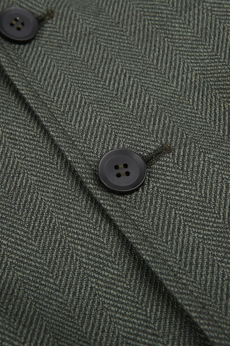 Ashford Herringbone Belted Jacket