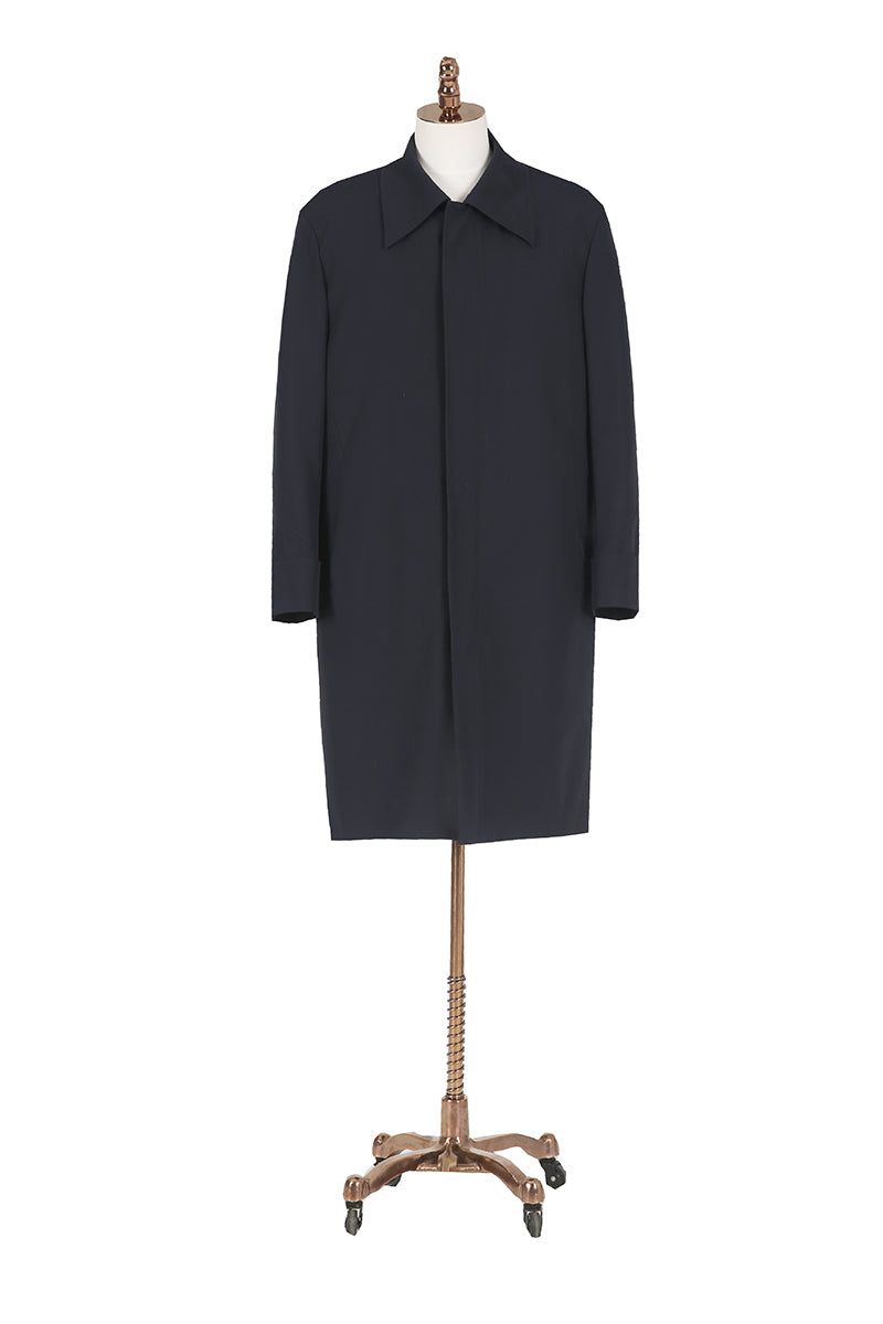 Nico Navy Technical Overcoat