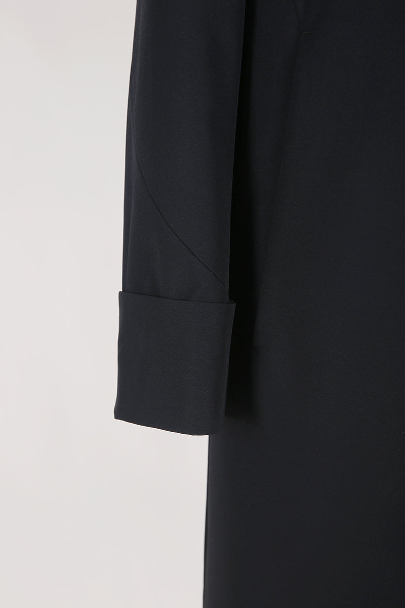 Nico Navy Technical Overcoat