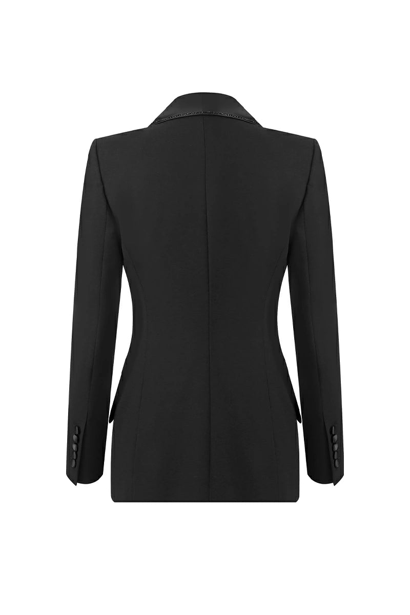 Celestial Swarovski Women's Formal Tuxedo Blazer